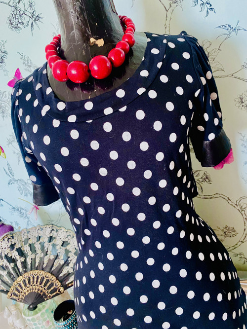 Šaty retro dots — foto 3