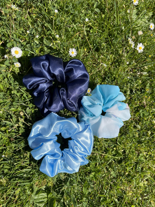 Hedvábná scrunchies velká — foto 2