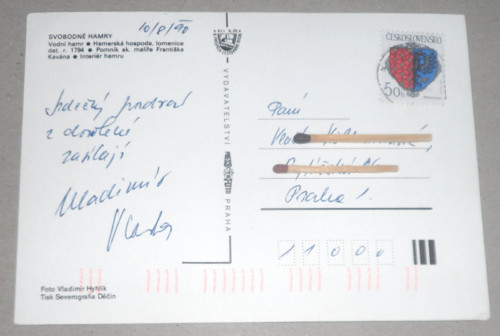POHLEDNICE • Svobodné Hamry, 1990 — foto 2