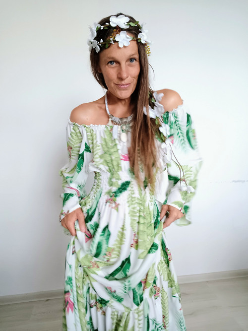 Exlusívní Maxi Šaty Paradise — foto 3