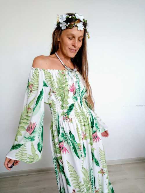 Exlusívní Maxi Šaty Paradise — foto 6