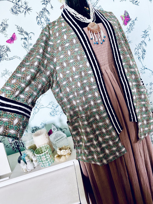 Kardigan boho vyšívaný — foto 4