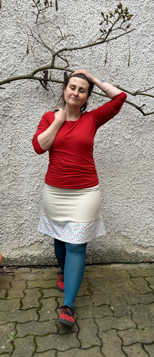 Sukně barevné kopečky — foto 4