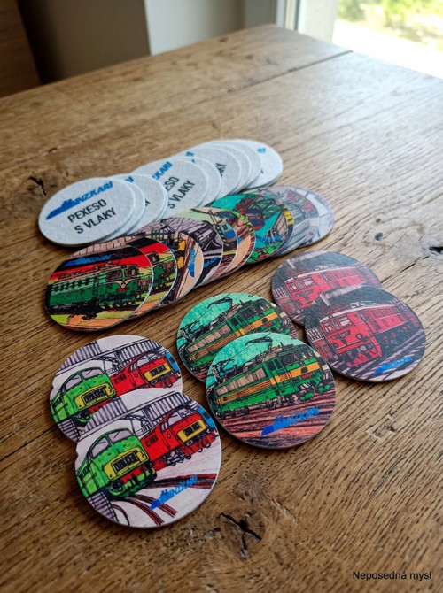Kovové pexeso s vlaky TRAINZKARI — foto 5