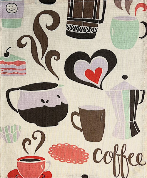 Kuchyňská utěrka Coffee time — foto 2