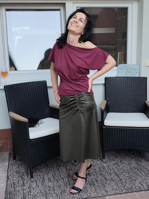 Řasená sukně — foto 2