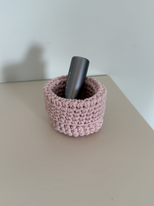Háčkovaný minikošík SUGAR — foto 2