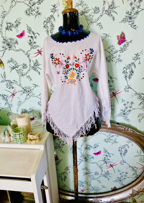 Boho halenka vyšívaná — foto 3