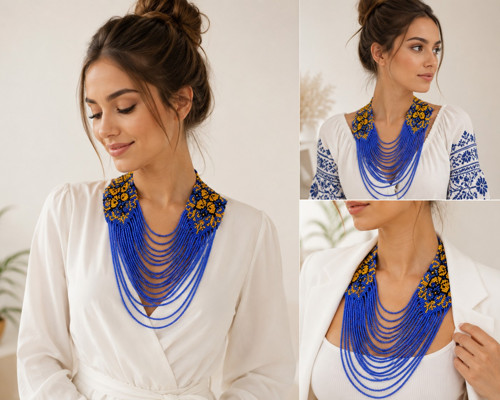 Náhrdelník "Deep Blue" — foto 4