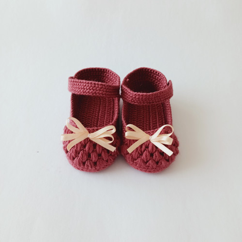 Háčkované balerínky - 9,5 cm — foto 2