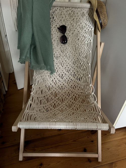 Boho křeslo/lehatko skládací — foto 5