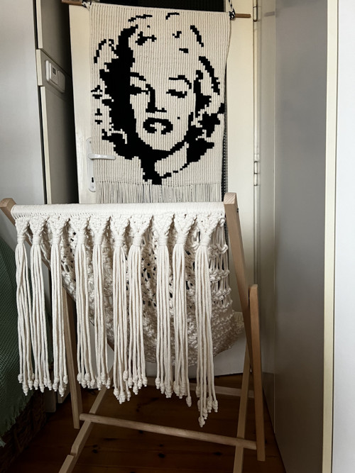 Boho křeslo/lehatko skládací — foto 2