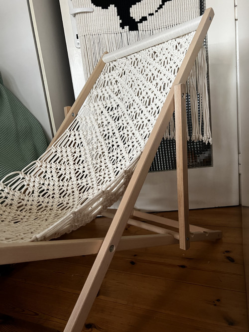 Boho křeslo/lehatko skládací — foto 3