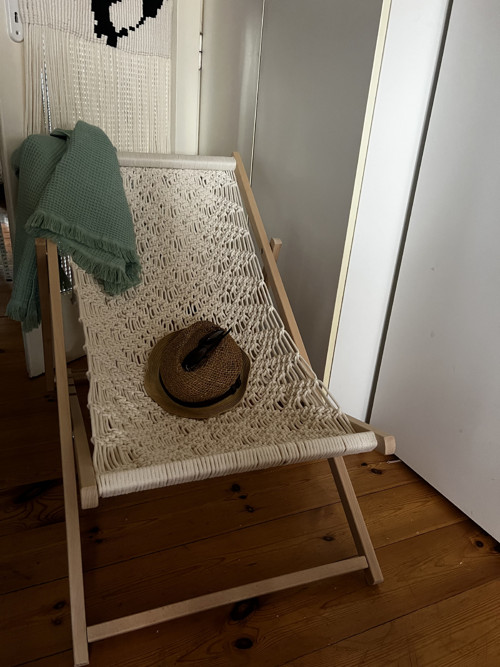 Boho křeslo/lehatko skládací — foto 4