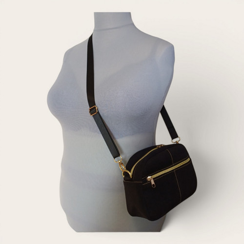 Crossbody MOLLY DENIM NOIR — foto 2