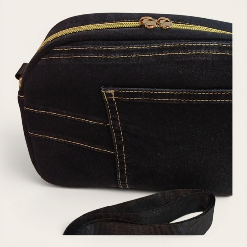 Crossbody MOLLY DENIM NOIR — foto 4