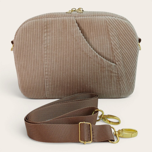 Crossbody MOLLY WARM TAUPE — foto 3