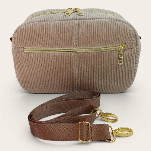 Crossbody MOLLY WARM TAUPE — foto 5