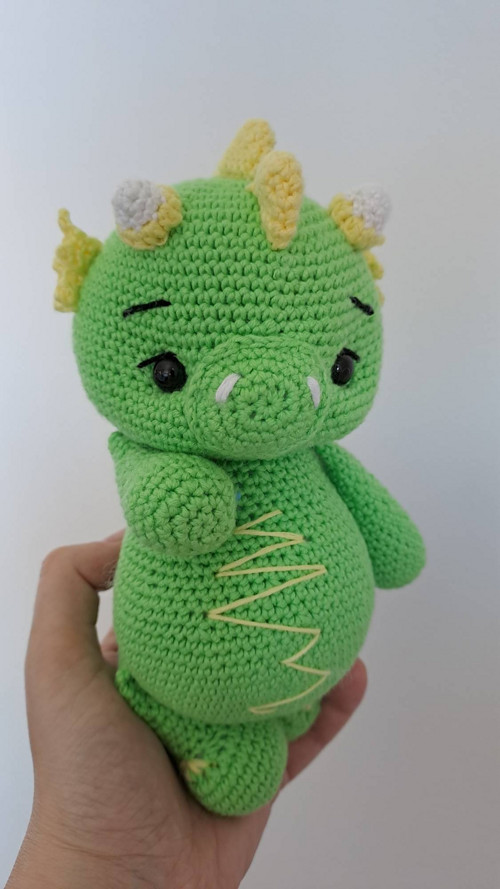 Háčkovaný dinosaurus — foto 4