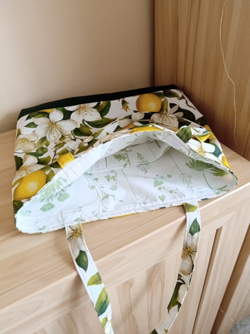 Taška s podšívkou - citrony — foto 3