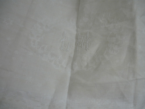 Starý ručník s monogramem — foto 4