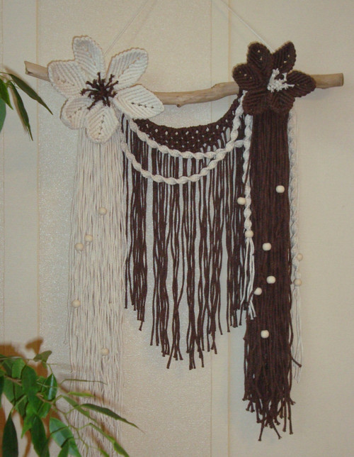 Macrame květy — foto 2