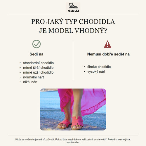 Kožené pantofle PELAGIA – růžová barva — foto 5