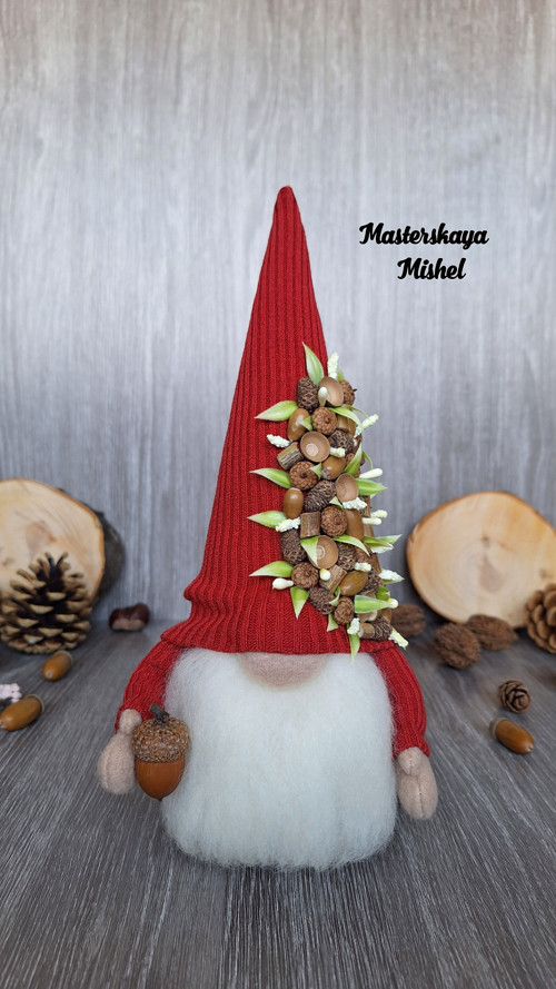 Skandinávský gnome. Trpaslík z decorem — foto 5