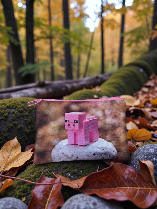 Kapsička MALÁ Minecraft prasátko — foto 2