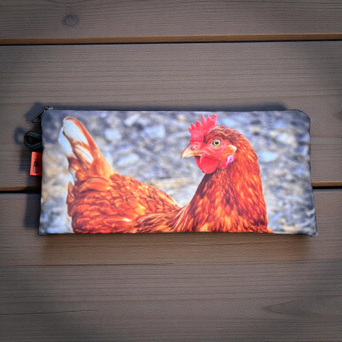 Penál NEPROPUSTNÝ PRATELNÝ Hnědá slepička — foto 5