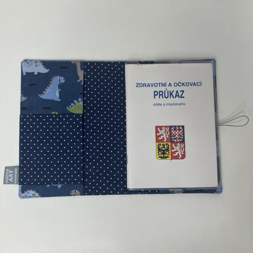 Obal na očkovací průkaz dinosauři — foto 4