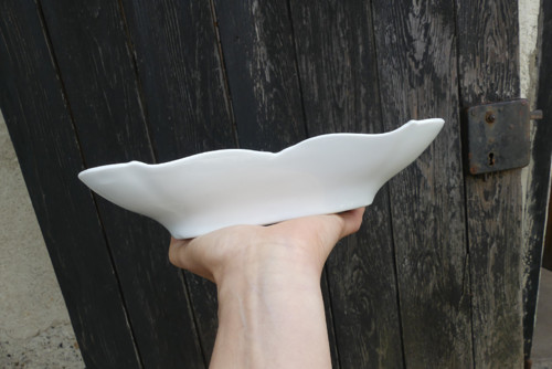 Čtyřcípá...secesní porcelánová mísa — foto 4