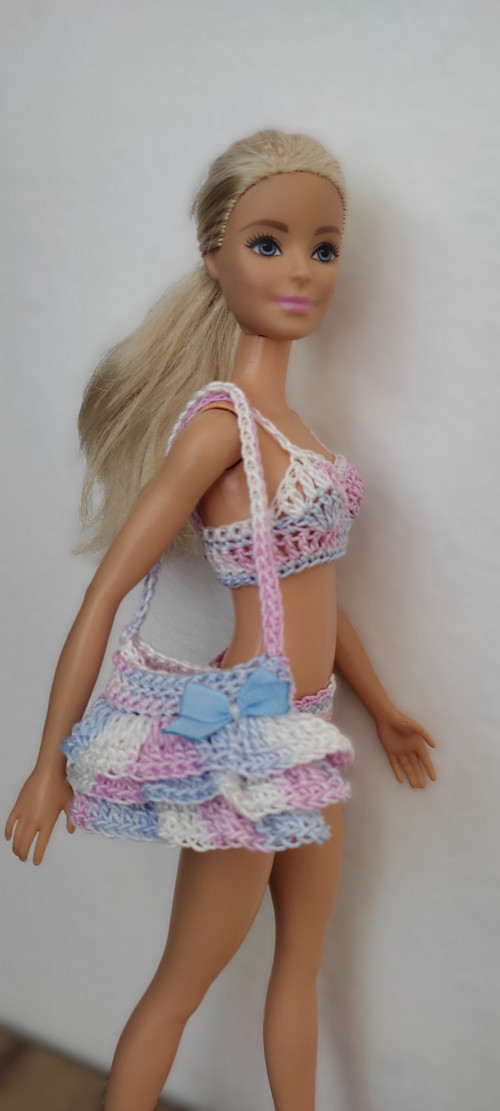 Volánková kabelka pro Barbie — foto 2