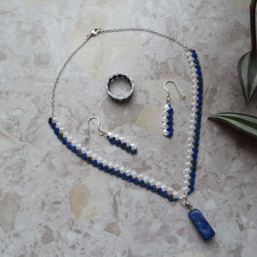 Souprava s lapisem lazuli — foto 5