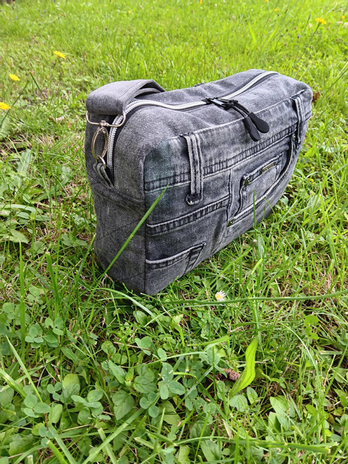 Džínová crossbody kabelka — foto 3