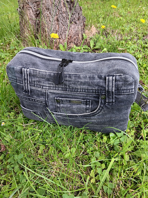 Džínová crossbody kabelka — foto 2