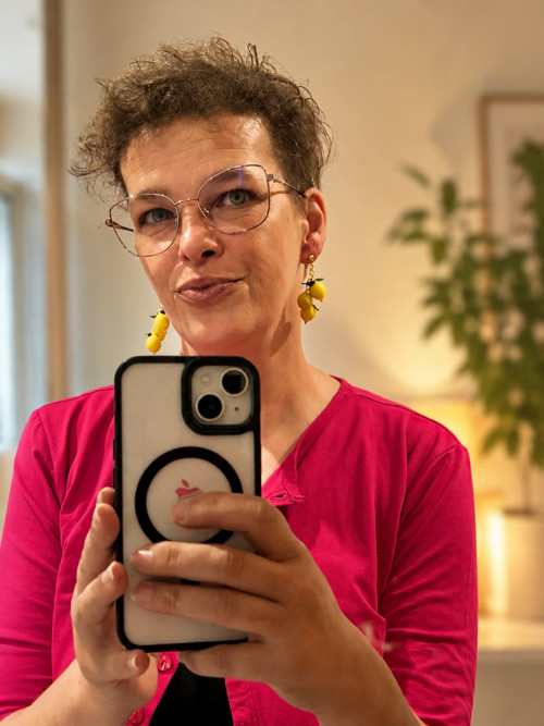 Limona Dolce | Visací citrónové náušnice — foto 2