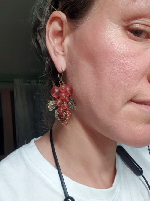 Rybizové naušnice — foto 6