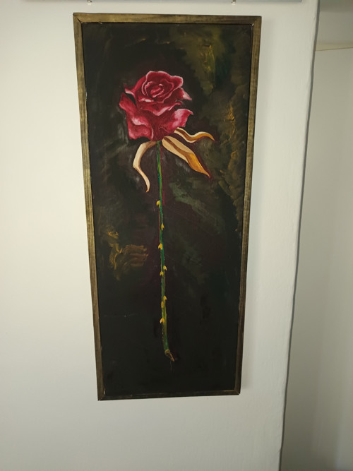 Růže navzdory - originál na platně — foto 2