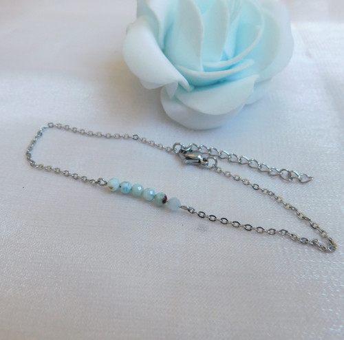 Larimar - náramok — foto 3
