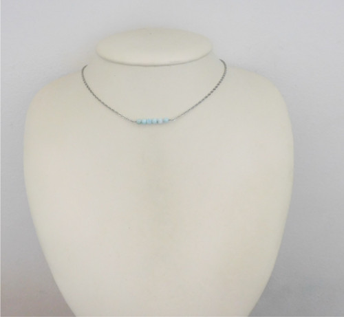 Larimar - náhrdelník — foto 4