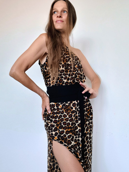 Leopard Šaty — foto 3