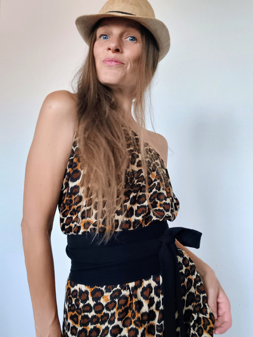 Leopard Šaty — foto 5