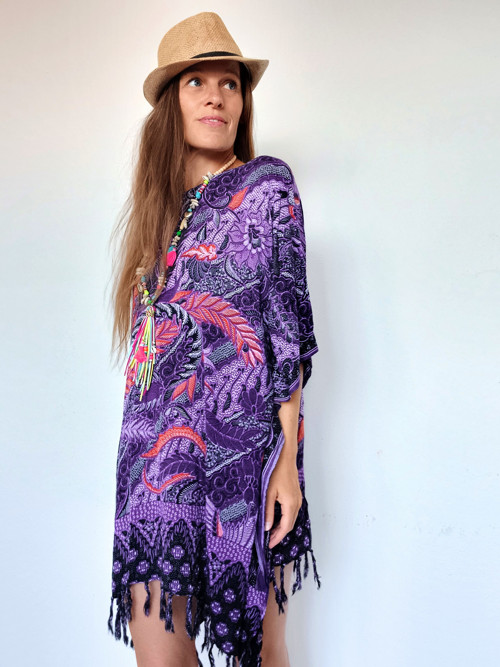 Tunika Boho Maxi Uni — foto 2