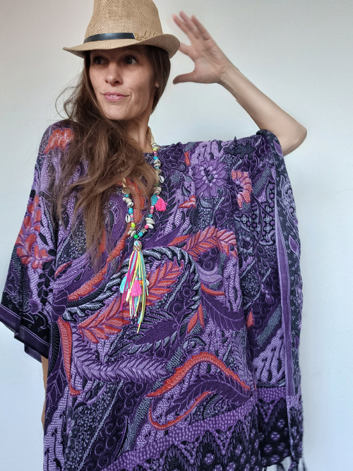 Tunika Boho Maxi Uni — foto 4