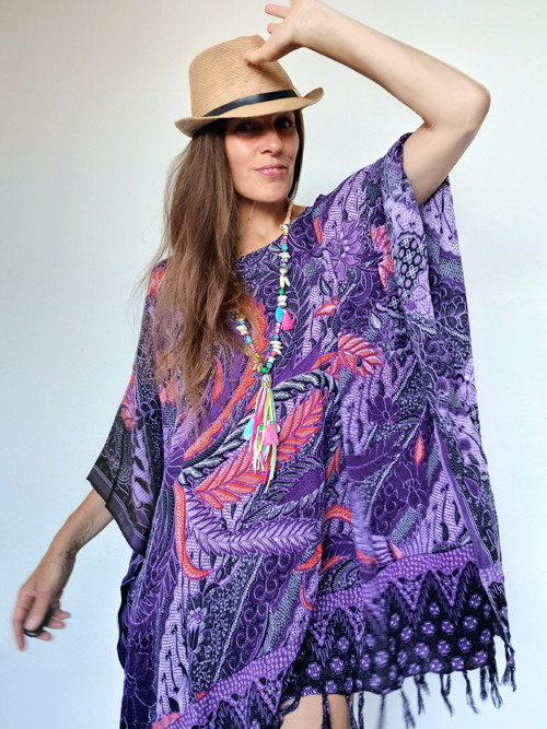 Tunika Boho Maxi Uni — foto 3