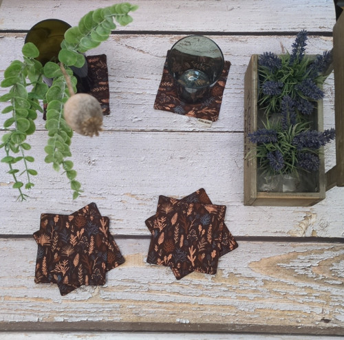 Textilní podtácky - vánoční jmelí 2 — foto 3