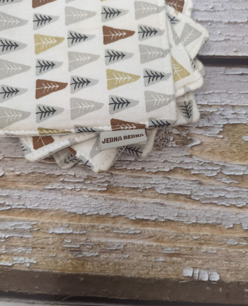 Textilní podtácky - vánoční stromky — foto 2