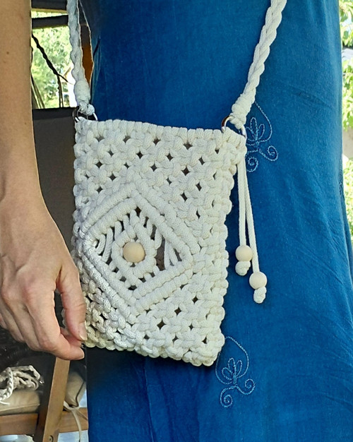 Malá boho kabelka na mobil — foto 2