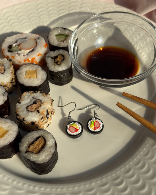 Sushi (visací náušnice) — foto 3